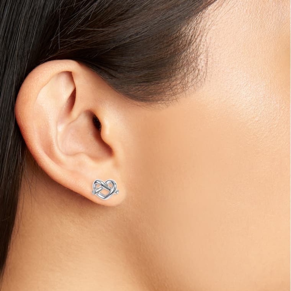 KATE SPADE ♠️ NEW YORK loves me knot stud earrings - Picture 5 of 8